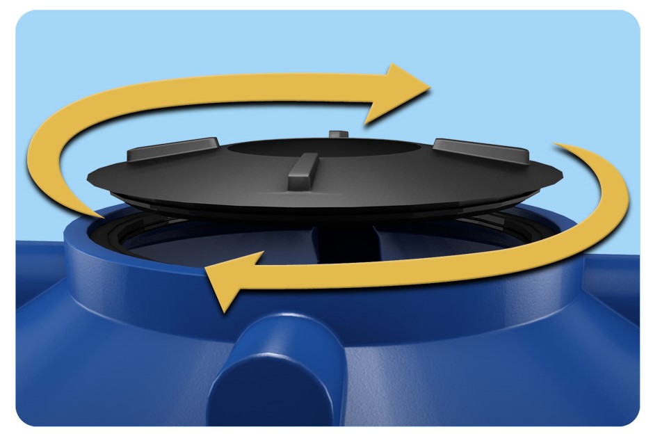 FORTLEV - CAIXA DE �GUA 3000LT COM ROSCA