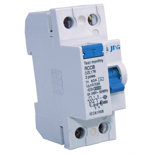 JNG INTERRUPTOR DE FUGA BIPOLAR 63A 30MA