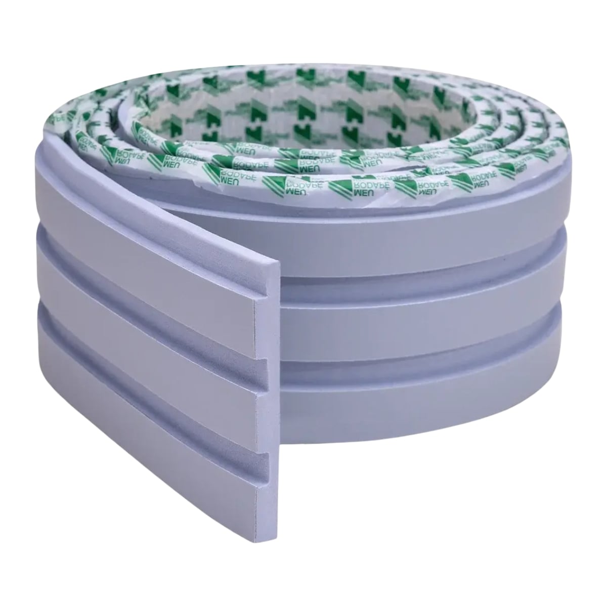 MEU RODAP� - PAINEL RIPADO EVA AUTOCOLANTE LINHA PLAY AZUL 10CM X 1CM X 10MT