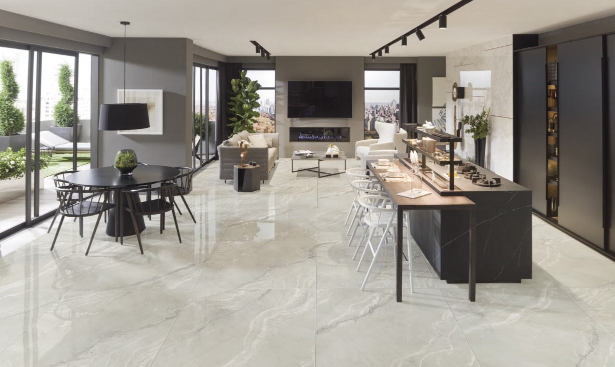 KARINA PISO 75 X 75 POLIDO 75034 APUANO RETIFICADO (CAIXA COM 2,23MT)