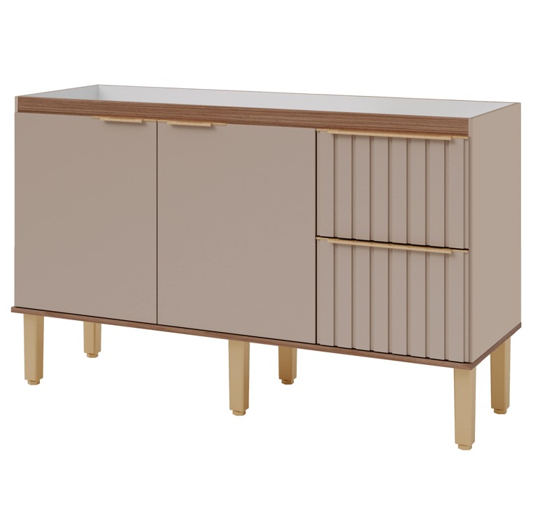 MGM - GABINETE �GATA 1,50MT - CAPPUCCINO/FREIJ�