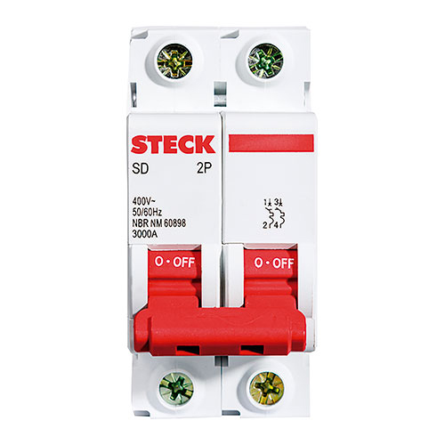 STECK - DISJUNTOR BIPOLAR 25A