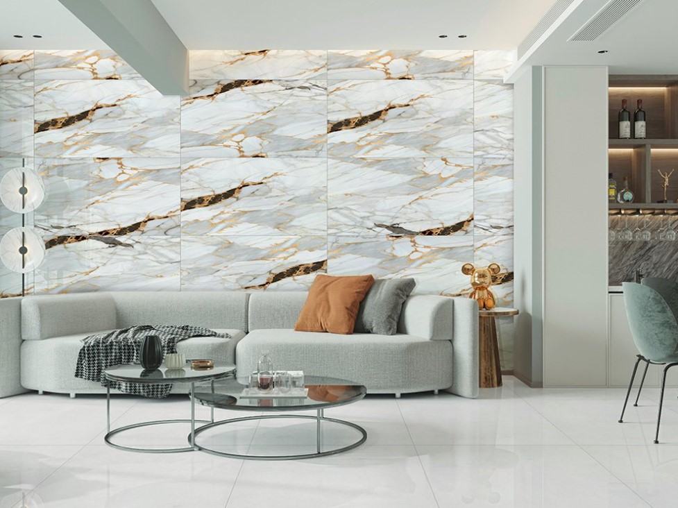 ROCHAMAXX PISO RETIFICADO POLIDO DAMASCO 1,16 X 61 (CAIXA COM 2,83MT)