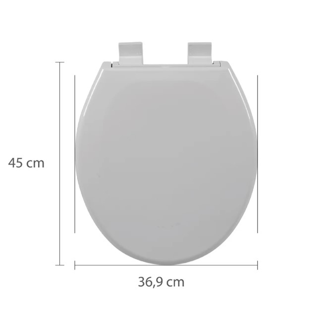 ASTRA - ASSENTO SANIT�RIO SOFT CLOSE OVAL BRANCO