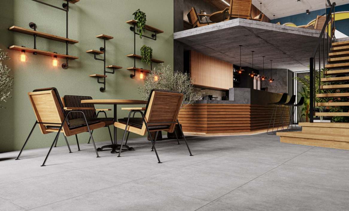 EMBRAMACO PORCELANATO POLIDO 71 X 71 MAX CEMENTO GRIGIO LUX P71254 (CAIXA COM 2,52MT) 