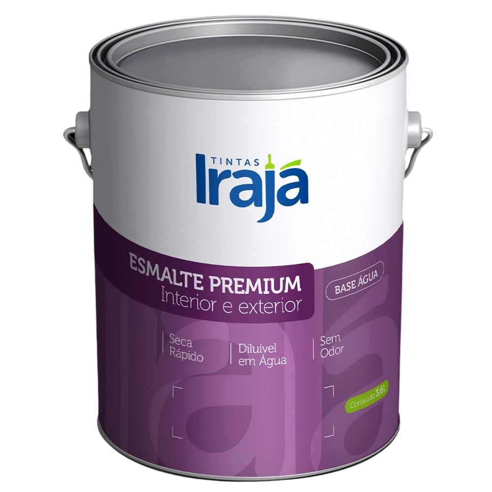 IRAJ� TINTA ESMALTE 900ML BRANCO A BASE DE �GUA